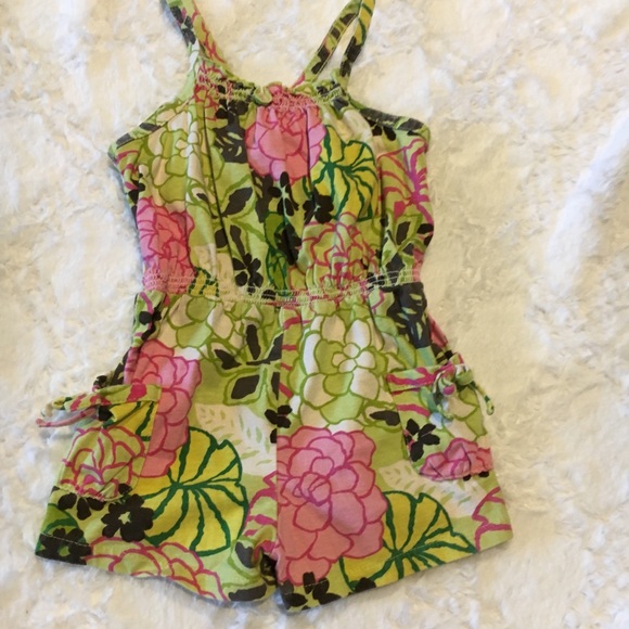 Other - Bright floral romper